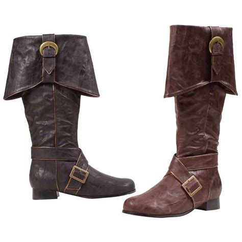 pirate boots|Mens Pirate Footwear, Captain & Buccaneer Boots